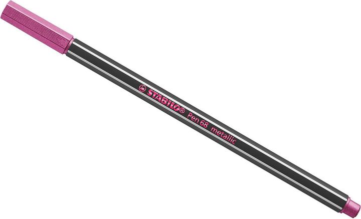 Produktbild STABILO Pen 68 Premium Metallic-Filzstift (Pink, 1 x)