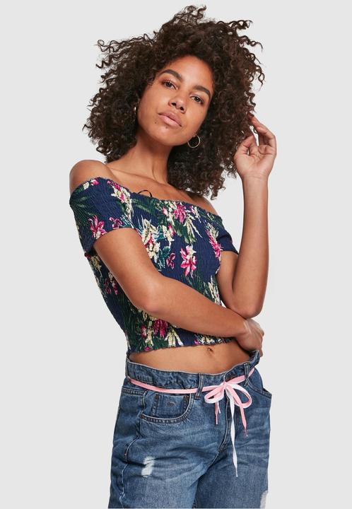 Immagine prodotto Urban Classics Maglietta da donna AOP Smoke (XL)