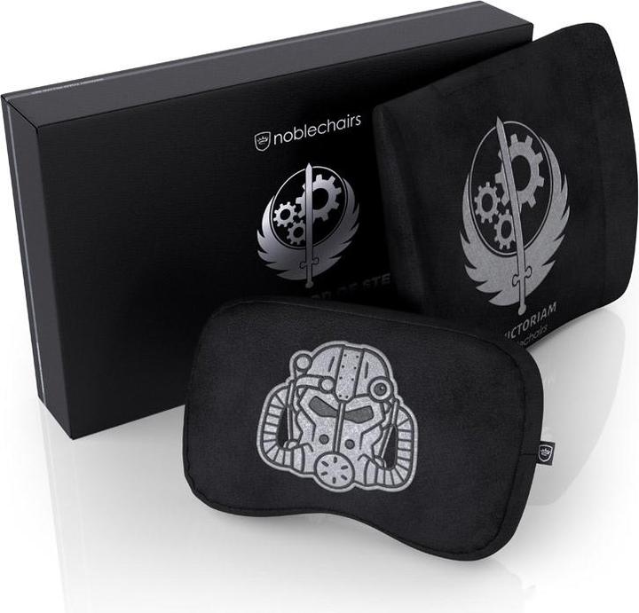 Actual product image noblechairs Memory Foam Pillow Set - Brotherhood of Steel Edition