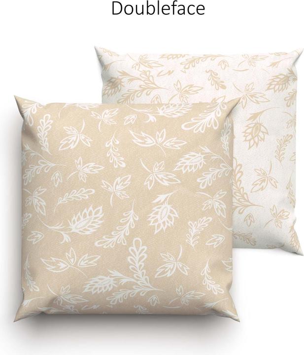 Immagine prodotto Lotus Bettwaren Biancheria da letto in raso Paletina (Copricuscino, 65 x 65 cm)