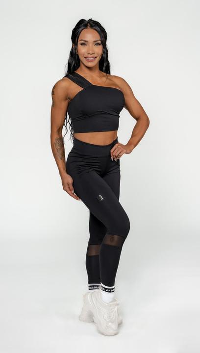 Image du produit Nebbia Women's High Support Sports Bra Intense Asymmetric 841 black (M)
