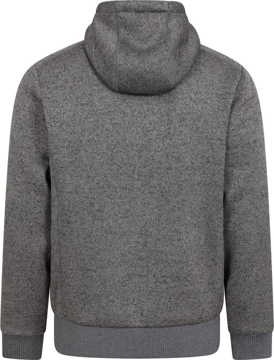 Actual product image Mountain Warehouse Mens Nevis II Faux Fur Hoodie (XS)