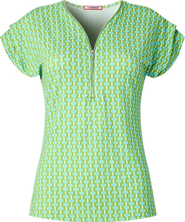 Image du produit Joe Browns Retro Geo Print Zip Neck Top (46)