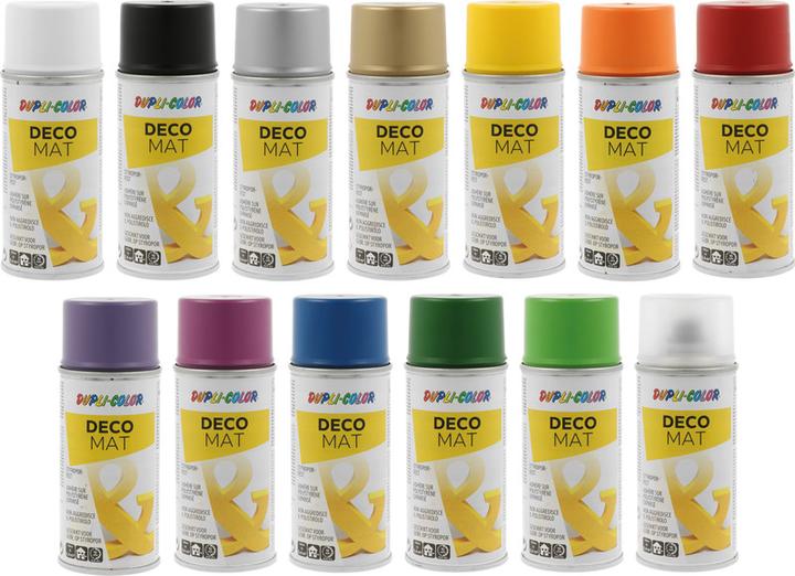 Produktbild Dupli-Color Deco Matt (Mattschwarz, 0.15 l)