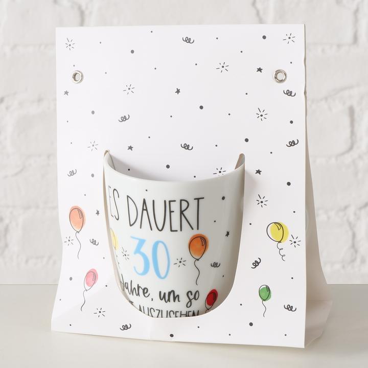 Actual product image Magni Birthday mug 30 with saying 330ml (330 ml, 1 x)
