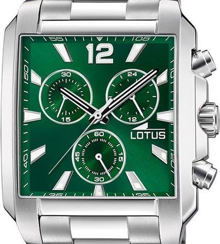 Actual product image Lotus 18850/3 Stainless steel bracelet Chrono (Chronograph, 38 mm)