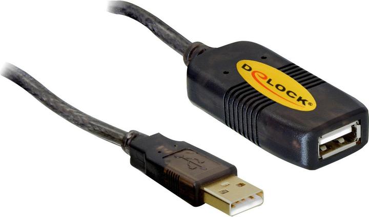 Delock USB Kabel Verlängerung (10 m, USB 2.0)