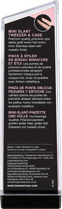 Immagine prodotto Tweezerman Mini pinzetta obliqua e custodia