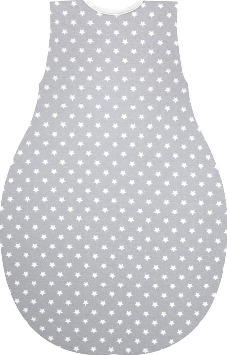 Produktbild Alvi Baby-Sommerschlafsack Molton Stars Silber 80 cm (80 cm)
