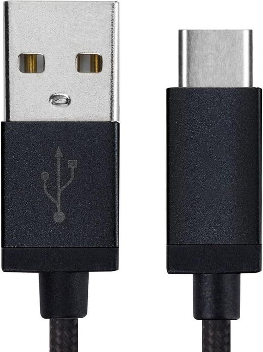 Produktbild Xqisit Cotton Cable USB C - USB A (1.80 m, USB 3.0)