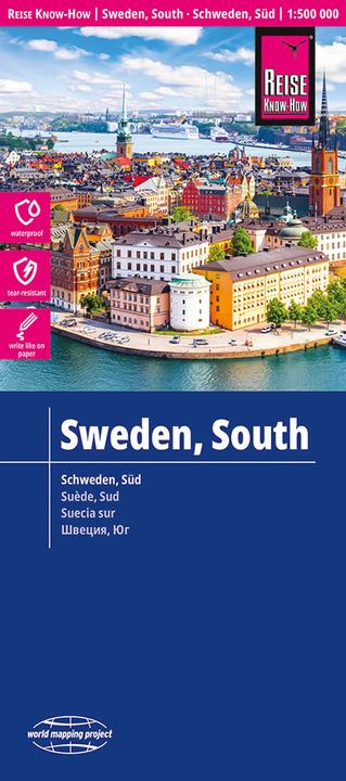 Immagine prodotto Mappa Svezia Sud 1 : 500 000 500000