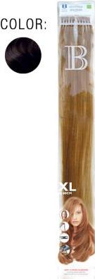 Balmain glatt 55-60cm 2 10 Stück Echthaar Fill-In Extensions (2 Fill In, 60 cm)