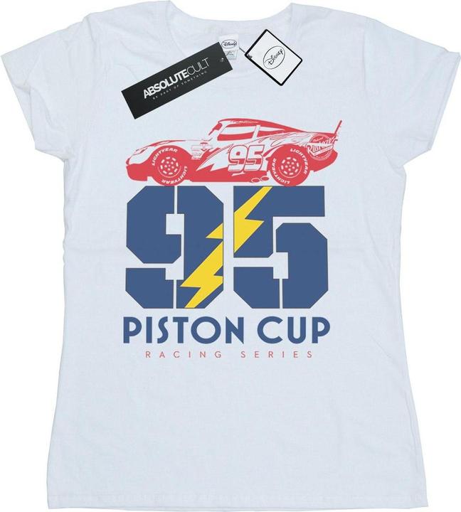 Immagine prodotto Disney Cars Piston Cup 95 Maglietta Donna (XXL)