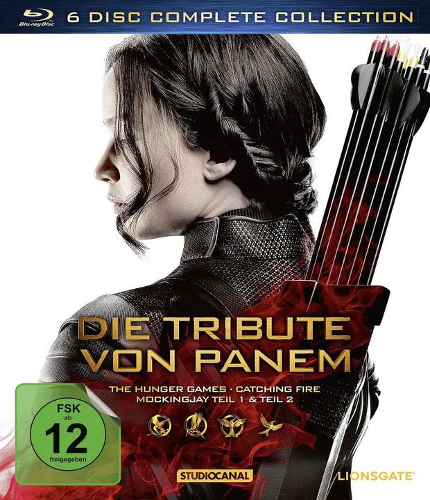Actual product image The Tribute Of Panem - Complete Collection (Blu-ray, 2016, German)