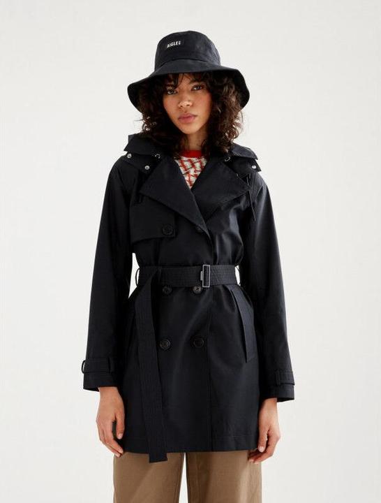 Actual product image Aigle Kurzer Gore-Tex® Trenchcoat mit Kapuze (38)