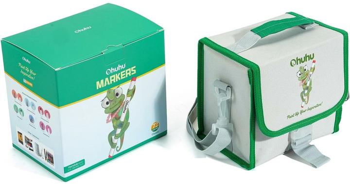 Image du produit Ohuhu Marqueurs d'art Honolulu (Multicolore, 72 x)