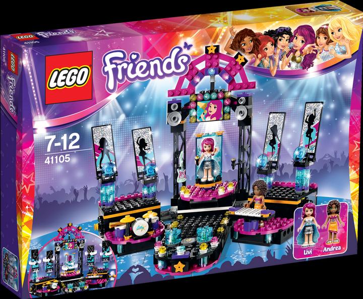 Immagine prodotto LEGO Palcoscenico del Pop Star Show (41105, LEGO Friends)