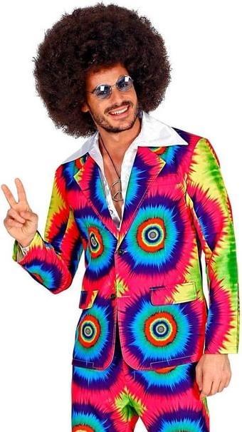 Image du produit Widmann THE 70s GROOVY STYLE - Tie Dye (veste, pantalon), XL (XL)