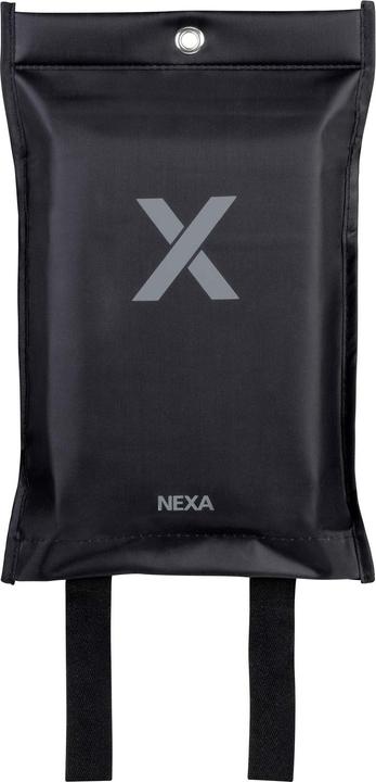 Nexa FB-120 SMD Löschdecke Silikon Schwarz 120x120 cm