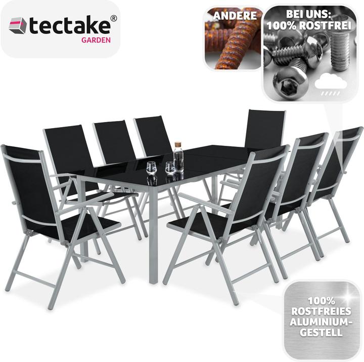 Image du produit tectake Salon de Jardin (189 cm)