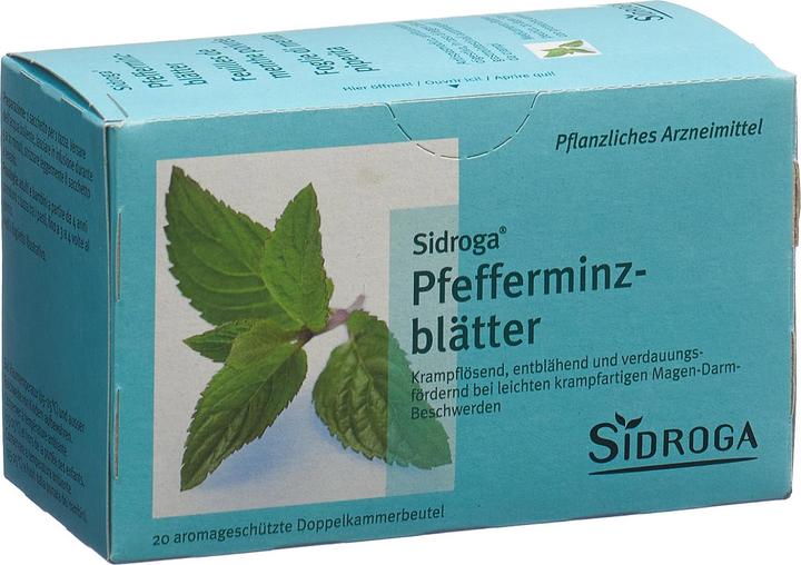 Sidroga Pfefferminzblätter Tee Beutel