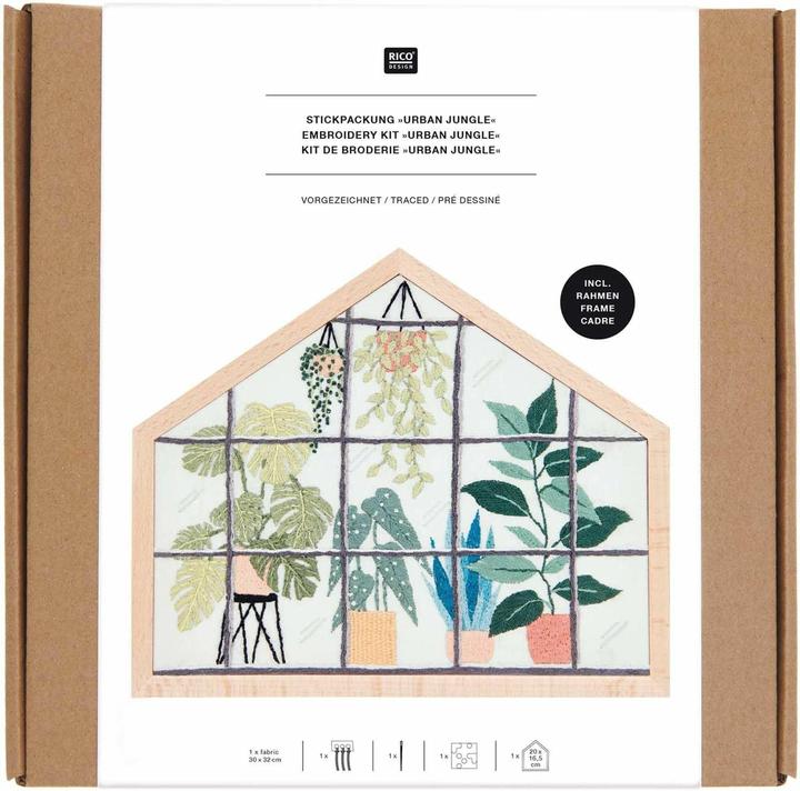 Rico Design Stickp.Vorgezeichn.Urban Jungle.100227