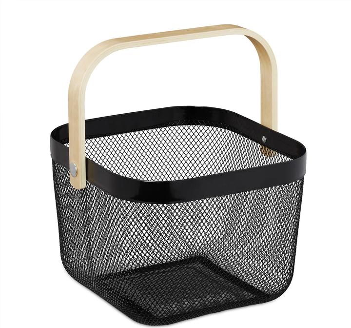 Actual product image Relaxdays Storage basket (1 x, 26 x 24.5 x 17.5 cm)