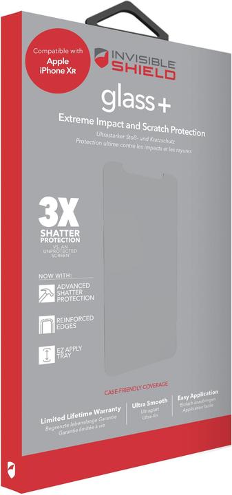 Produktbild InvisibleShield Glass+ (1 Stück, Apple iPhone XR)