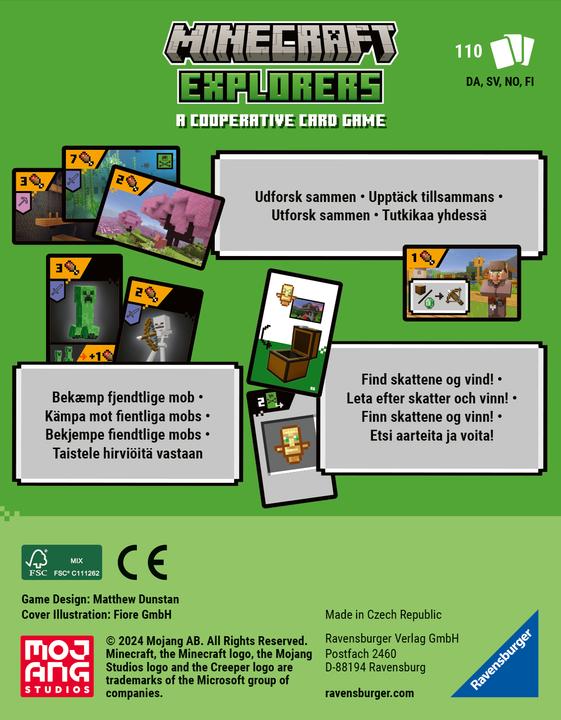 Actual product image Ravensburger Minecraft Explorers (Nordisk) - 10822587