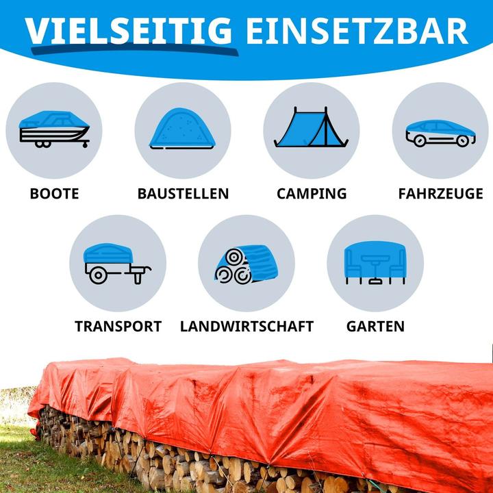 Actual product image Floordirekt Abdeckplane 80 g/m²