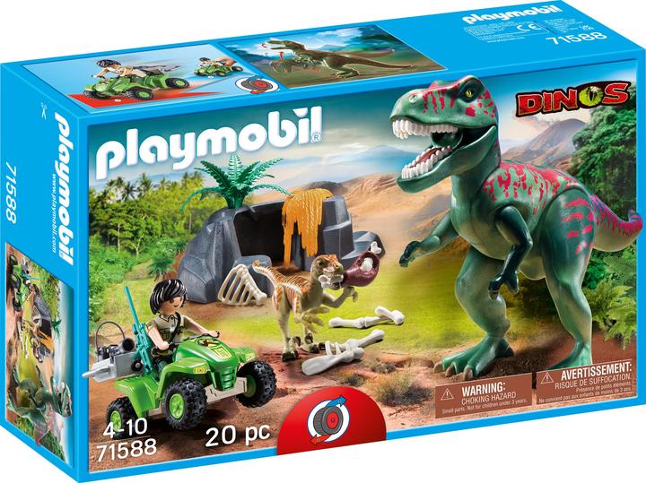 Playmobil Attaque T-Rex (71588, Dinosaures Playmobil)