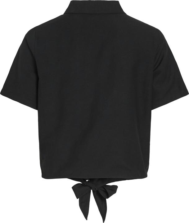 Actual product image Vila Short-sleeved shirt tied at the front (34)