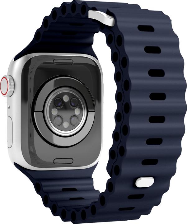 Immagine prodotto Vonmählen Custodia Ocean Band 2 Band One Navy 42/44/45/49 mm (42 mm, 44 mm, 45 mm, 49 mm, Acciaio inossidabile, Apple Watch Ultra, Apple Watch Series 1, Apple Watch Series 2, Apple Watch Series 3, Apple Watch Serie 4, Apple Watch Serie 5, Apple Watch Serie 6, Apple Watch Series 7, Apple Watch Series 8, Apple Watch Series 9, Apple Watch SE, Apple Watch Ultra 2)