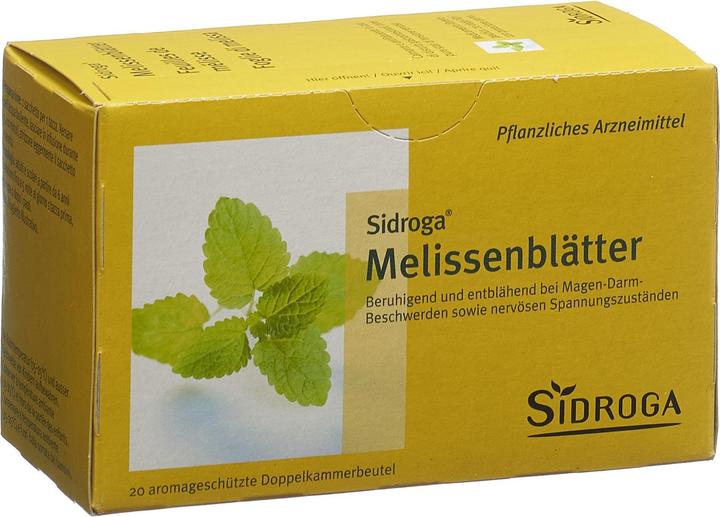 Image du produit Sidroga Thé de feuilles de mélisse, sachets