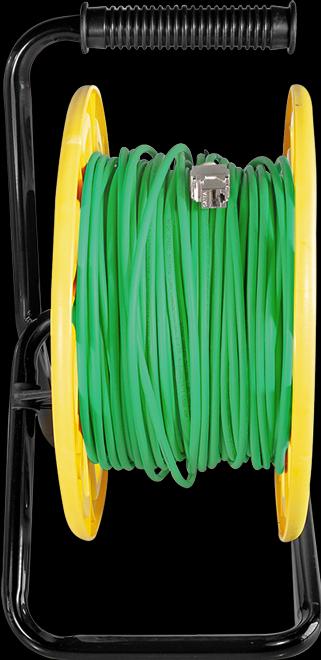Produktbild LogiLink Mobile Kabeltrommel Cat.7 S/FTP, PUR, 60 m (S/FTP, CAT7, 60 m)