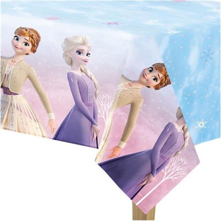 Immagine prodotto Magni Procos 93841 - Tovaglia Frozen 2 Wind Spirit, dimensioni 120 x 180 cm, plastica, lavabile (120 x 180 cm)