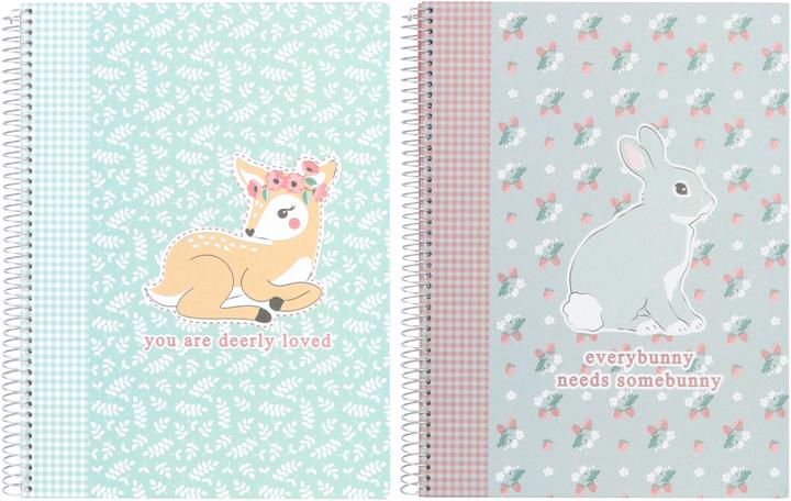 Immagine prodotto Ancor Quaderno rigido a spirale A4 80sh/90g Sq5 B'LOG SWEET FRIEND (A4, Quadretti, Copertina rigida)