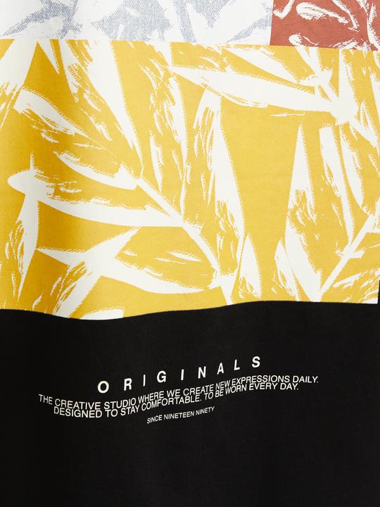 Actual product image Jack & Jones Jorsplit Back Tee Ss Crew Neck Ln (M)
