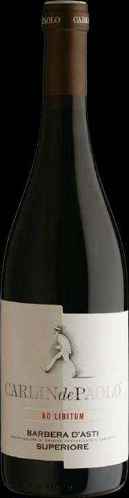 Actual product image Carlin de Paolo Ad Libitum Barbera d'Asti DOCG Superiore (2022)