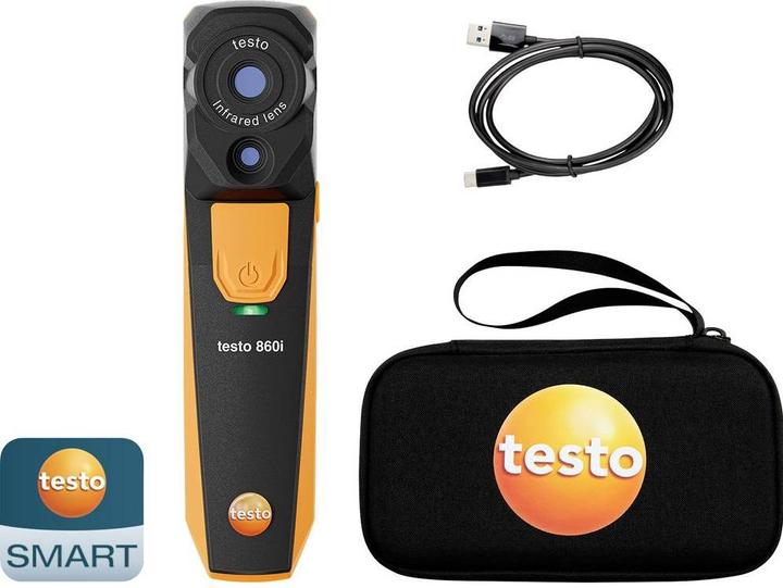 Image du produit Testo 860i Set Wärmebildkamera -20 bis 350 °C 9 Hz