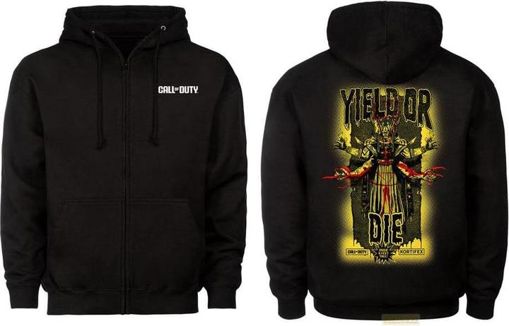 Image du produit Dpi Merchandising Call of Duty : Black Ops 6 Sweat à capuche zippé ""Yield Or Die"" Black (XL)
