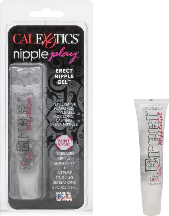 Actual product image CalExotics nipple play® Erect Nipple Gel™ Mint - Packaged (15 ml)