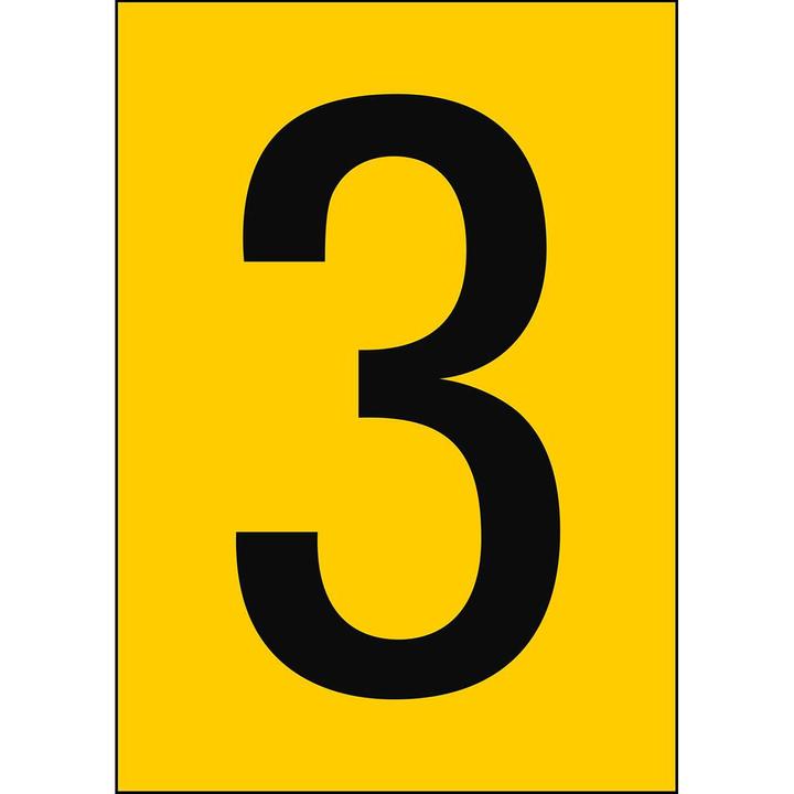 Produktbild Brady Numbers & letters DIN A4 size
