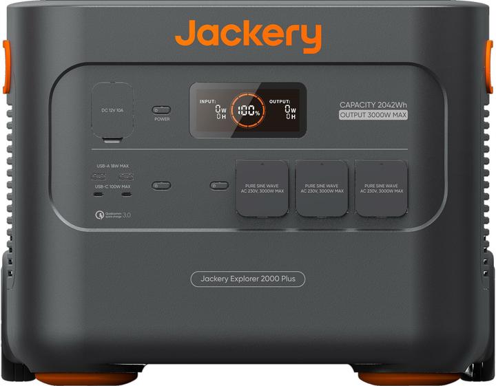 Actual product image Jackery Explorer 2000 Plus (2042.80 Wh, 27.90 kg)
