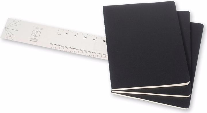 Image du produit Moleskine Cahier (19 x 25 cm, À rayures, Couverture souple)