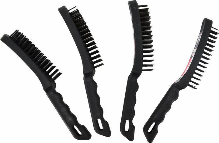 Actual product image Awtools Brush plastic. 5-rib handle. (5 mm)