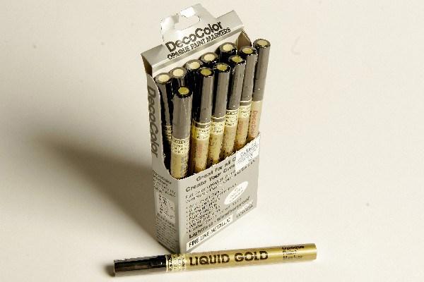 Produktbild Øvrige Marvy decocolor fine line guld (Gold)