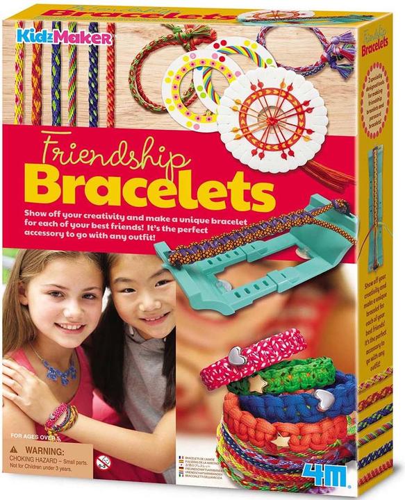 Produktbild 4M Bastel-Set Freundschaftsarmbänder KidzMaker