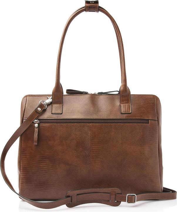 Produktbild Castelijn & Beerens & Beerens - Donna Vera Schoudertas 15,6 RFID | cognac -