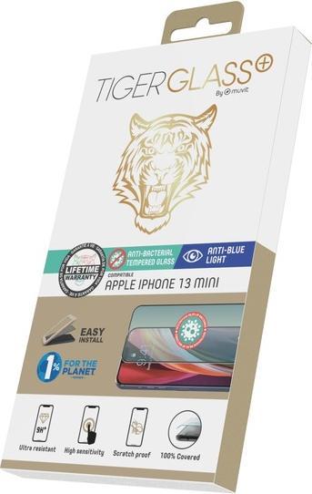 Produktbild Muvit Panzerglas, Blaulicht-Filter, Schutzglas (1 Stück, Apple iPhone 13 mini)